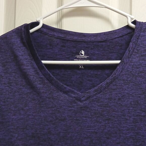 Purple V-Neck Women's Top - Picture 2 of 7